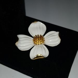 Vintage flower brooch